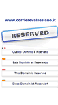 Mobile Screenshot of corrierevalsesiano.it